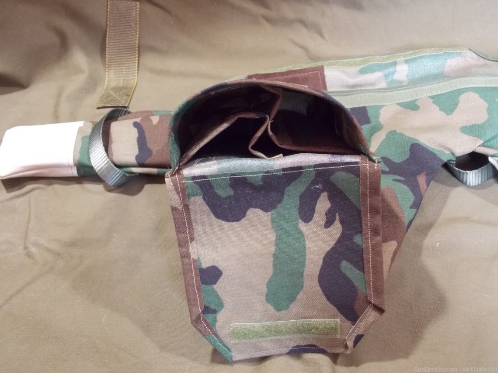 Custom folding stock AK-47 UF or SF camo drop case w/ matching mag pouch-img-5