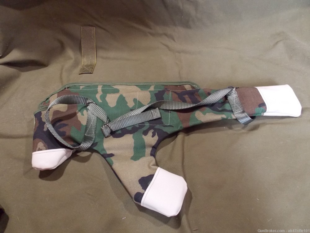 Custom folding stock AK-47 UF or SF camo drop case w/ matching mag pouch-img-3