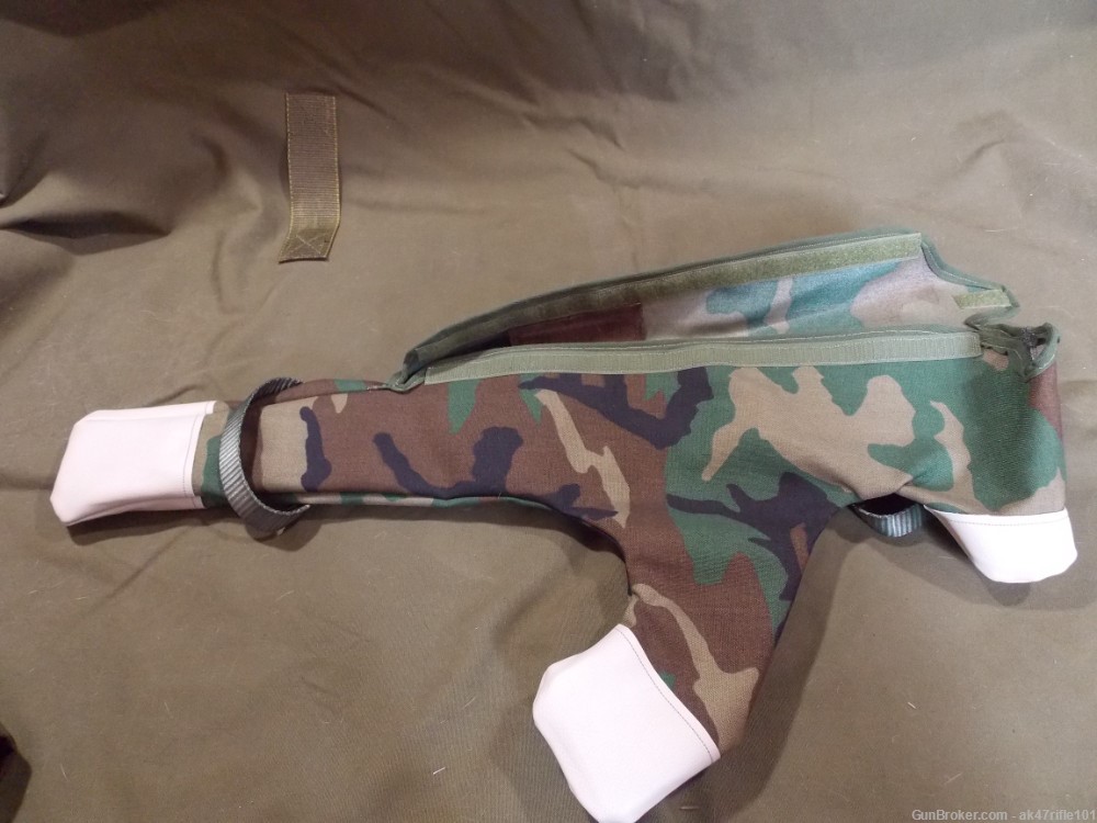 Custom folding stock AK-47 UF or SF camo drop case w/ matching mag pouch-img-2