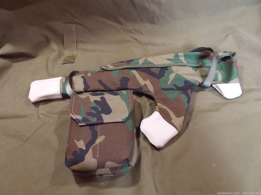Custom folding stock AK-47 UF or SF camo drop case w/ matching mag pouch-img-0