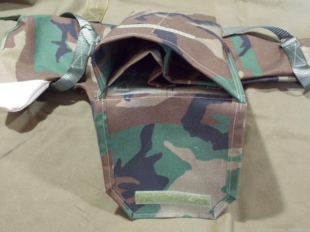 Custom folding stock AK-47 UF/ SF camo drop case w/ matching RPK mag pouch-img-4