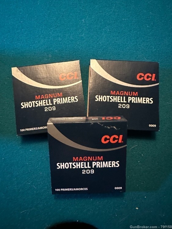 CCI 209m Magnum Shotshell and Muzzleloader Primers-img-0