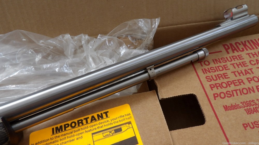 Marlin  60SS stainless   laminate  22 LR all weather semi  auto  -img-5