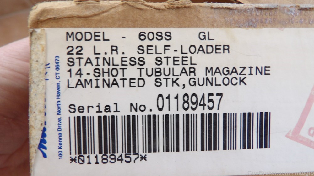 Marlin  60SS stainless   laminate  22 LR all weather semi  auto  -img-24