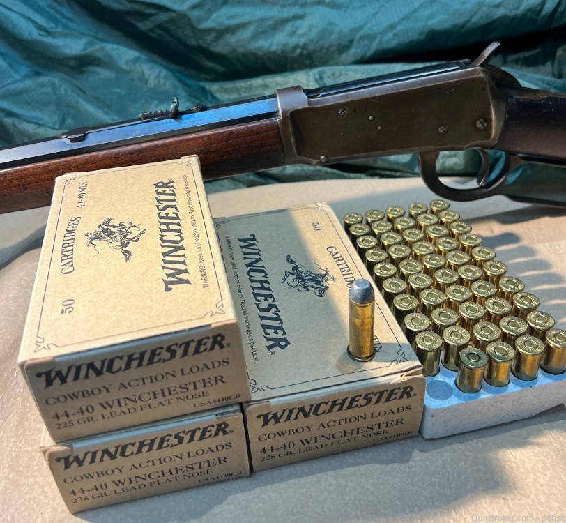 WINCHESTER .44-40 WIN 225 GR LEAD FLAT NOSE USA4440CB (50rd Box(  020892213-img-0