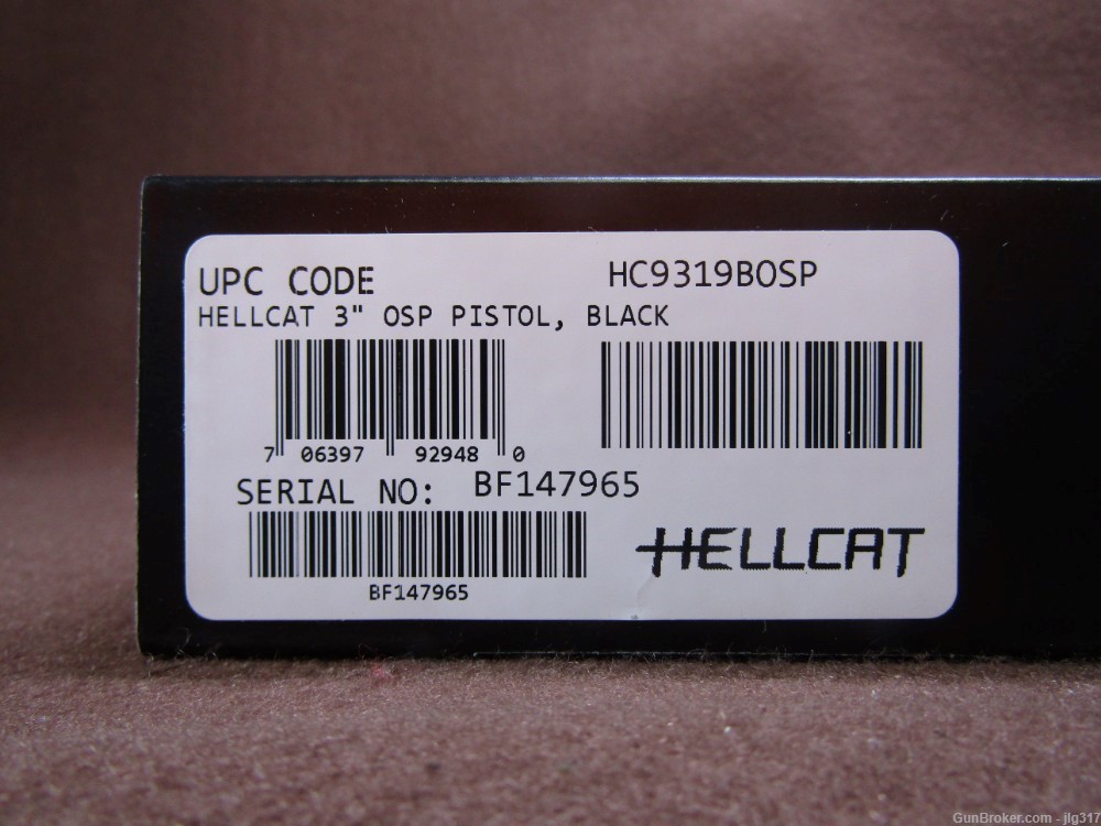 Springfield Hellcat OSP 9 MM Black 13 RD Semi HC9319BOSP-img-14