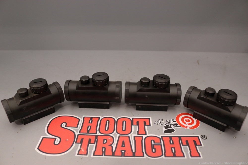 Lot O' Four (4) TruGlo 30mm Red Dot Sight TG8030P (New-Old-Stock)-img-1