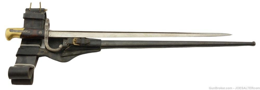 French Model 1874 Gras Bayonet St. Etienne/Frog/Belt-img-0