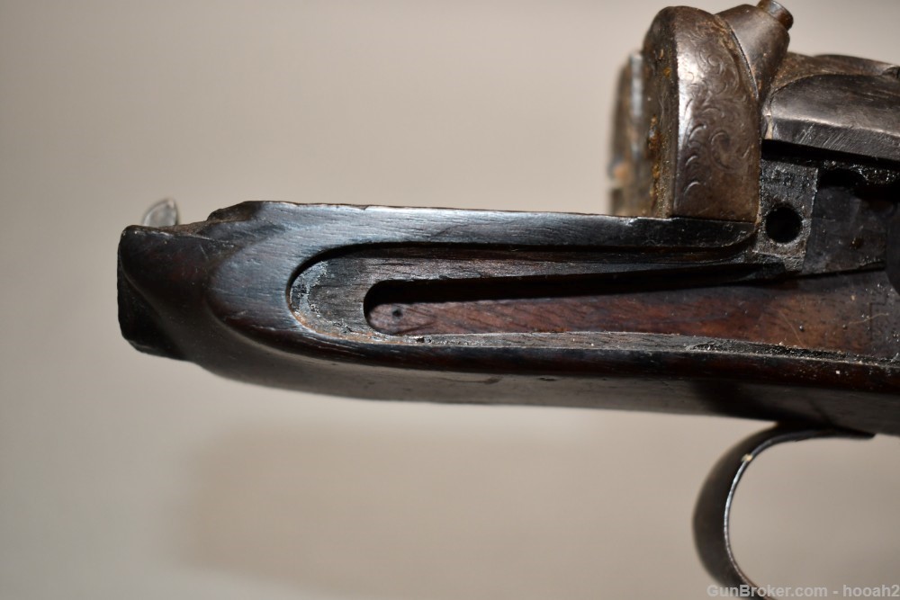Antique Westley Richards SxS Sidelock Shotgun Frame W Buttstock Project -img-12