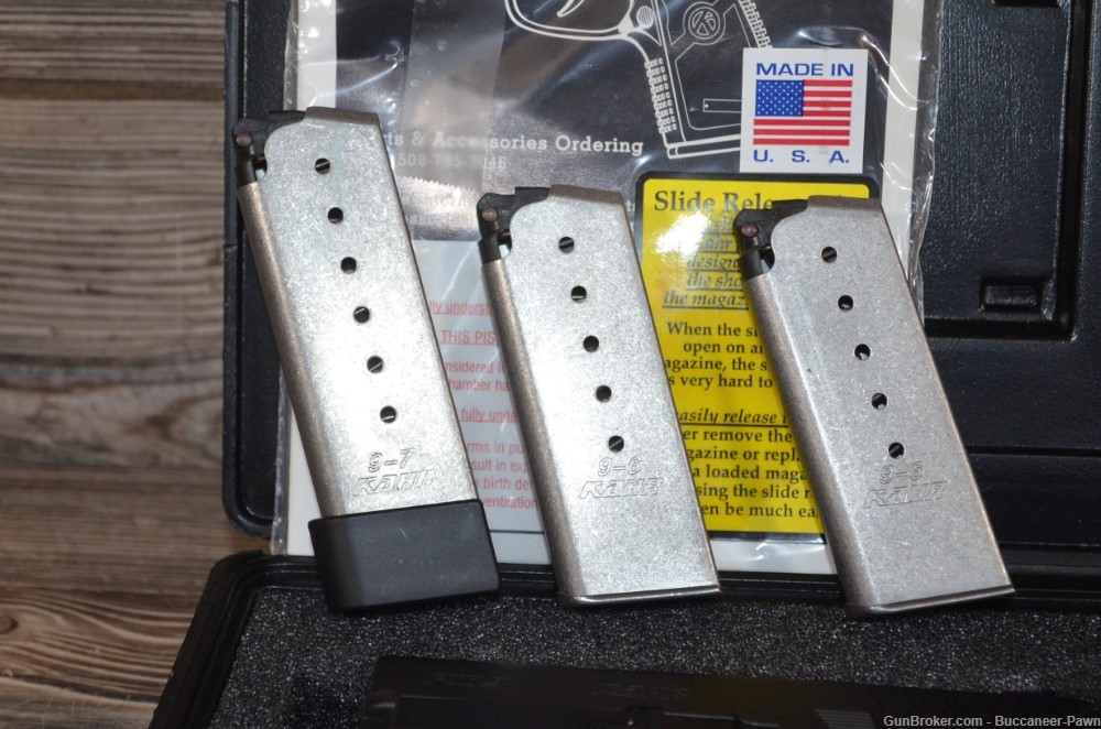 KAHR PM9 W/ 3 MAGS AND CASE! NICE! NO RESERVE! $1 NO CC FEES! -img-10