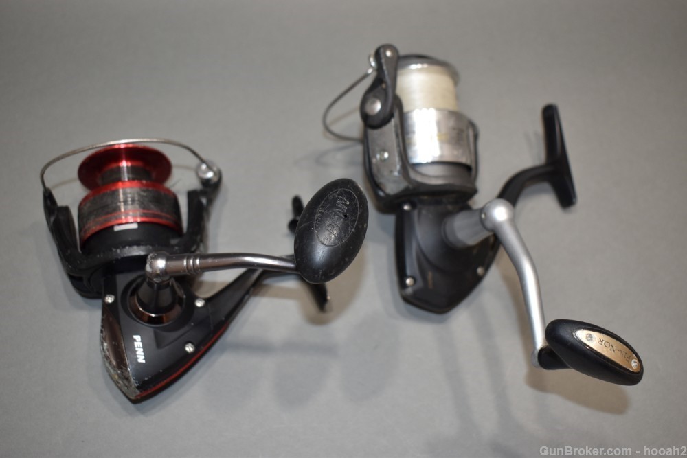 8 Fishing Reels Spinning Trolling Fly Penn L.L.Bean Okuma Fin-Nor PARTS-img-9