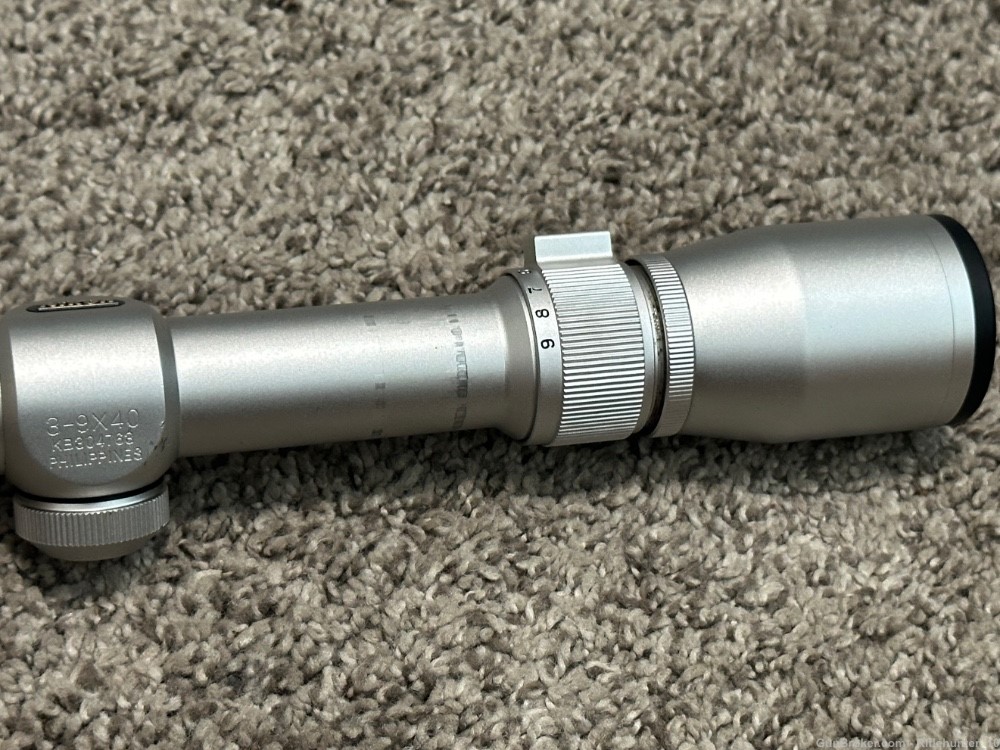 Nikon Buckmasters 3-9x40mm riflescope Silver SS 1” tube duplex 1/4” click-img-2