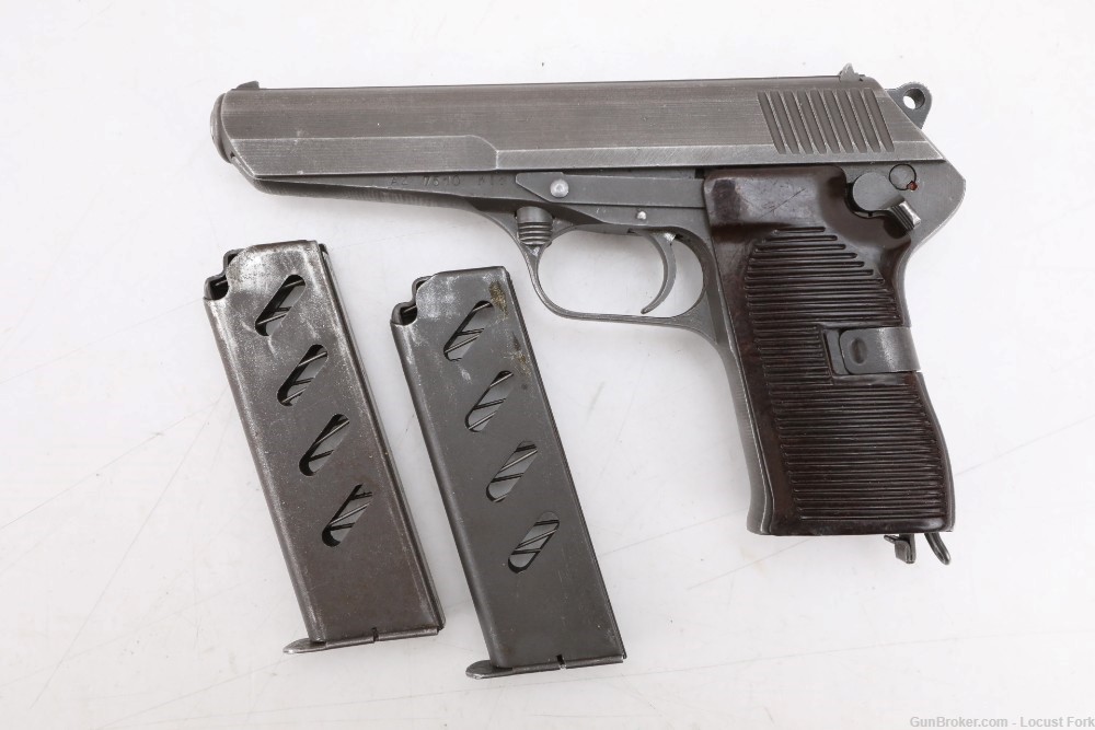 CZ 52 7.62x25 Czechoslovak Military TWO MAGS 1954 Manufacture C&R No Reserv-img-0