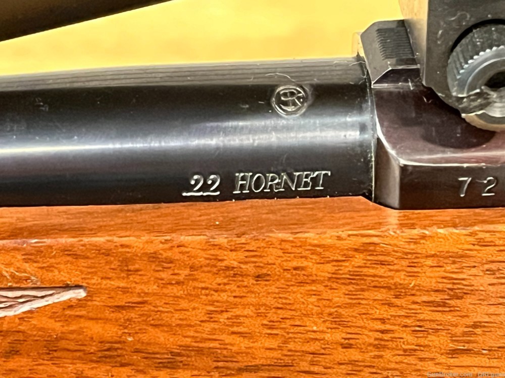 Ruger 77/22  .22 Hornet With Optic Bolt Action USED SHIPS FAST -img-11
