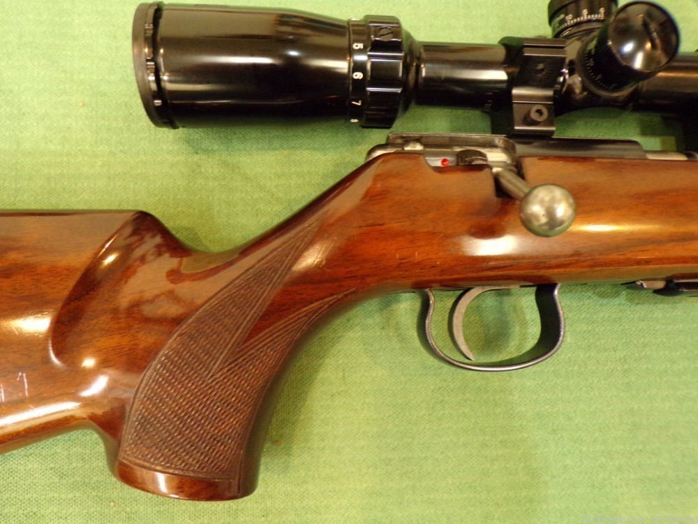 Savage Anschutz Model 164 Sporter  .22 LR with scope Excellent-img-2