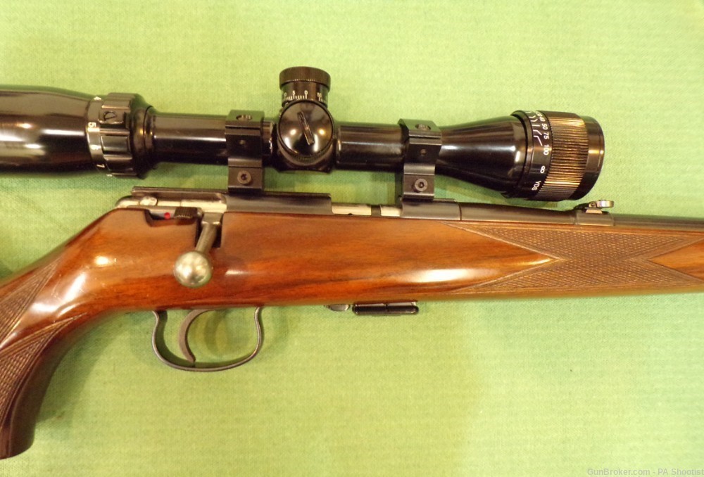 Savage Anschutz Model 164 Sporter  .22 LR with scope Excellent-img-3