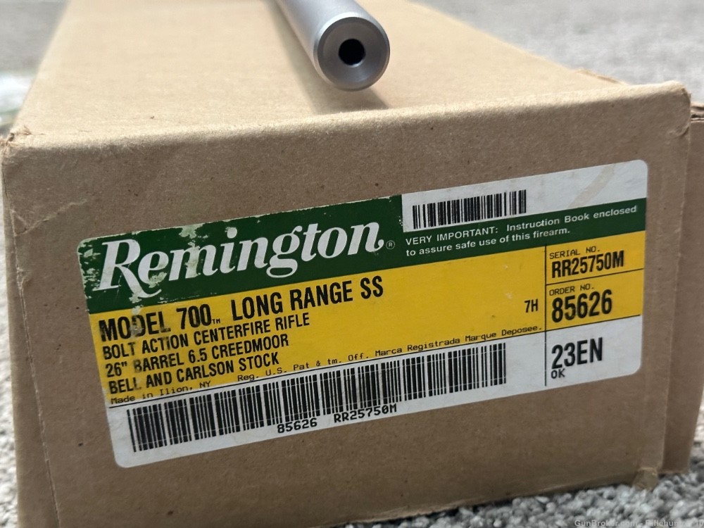 Remington 700 Long Range SS 6.5 creedmoore CM Stainless Varmint 26” LNIB -img-15