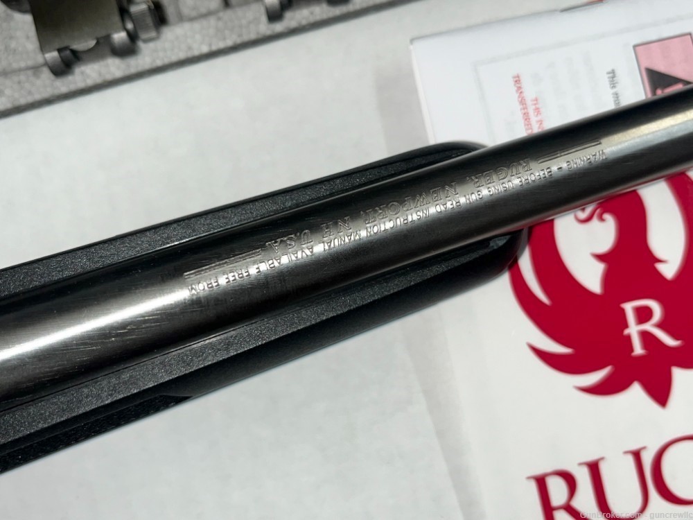 Ruger M77 77/357 357mag 07419 Stainless 18.5" Threaded Barrel 7419 LAYAWAY-img-20
