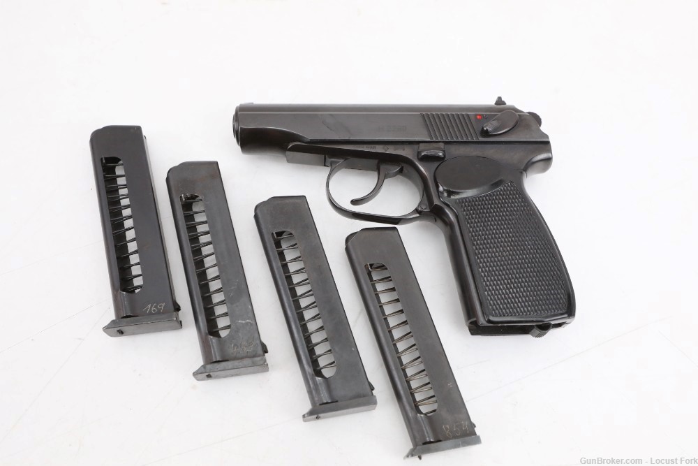 East German Makarov K100 Proof 9x18 FOUR MAGS 1960 Manuf C&R No Reserve!-img-0
