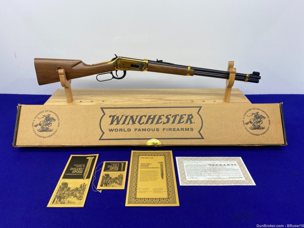 1969 Winchester 94 .30-30 Win 20" *STUNNING GOLDEN SPIKE COMMEMORATIVE*-img-5