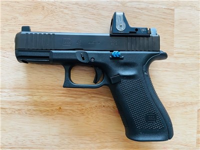 Glock 45 MOS w Trijicon RMR 17- 19-Rounds NEVER FIRED