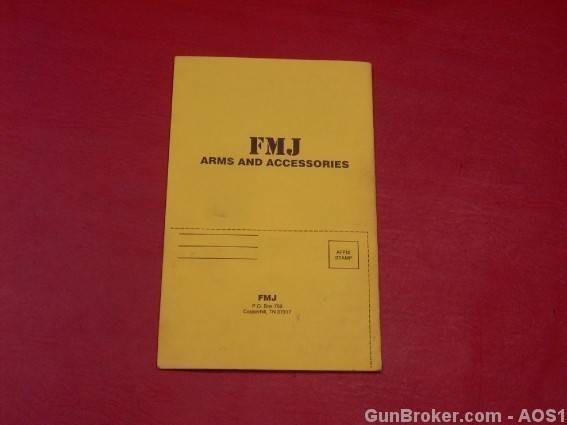 FMJ PM-11/NINE mm PM12-380 Manual No. 7-img-1