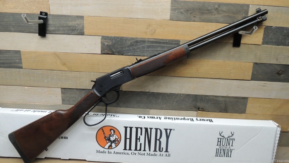  Henry Big Boy (H012ML) Steel Frame Large Loop 357 Magnum Henry +ORIG BOX-img-5