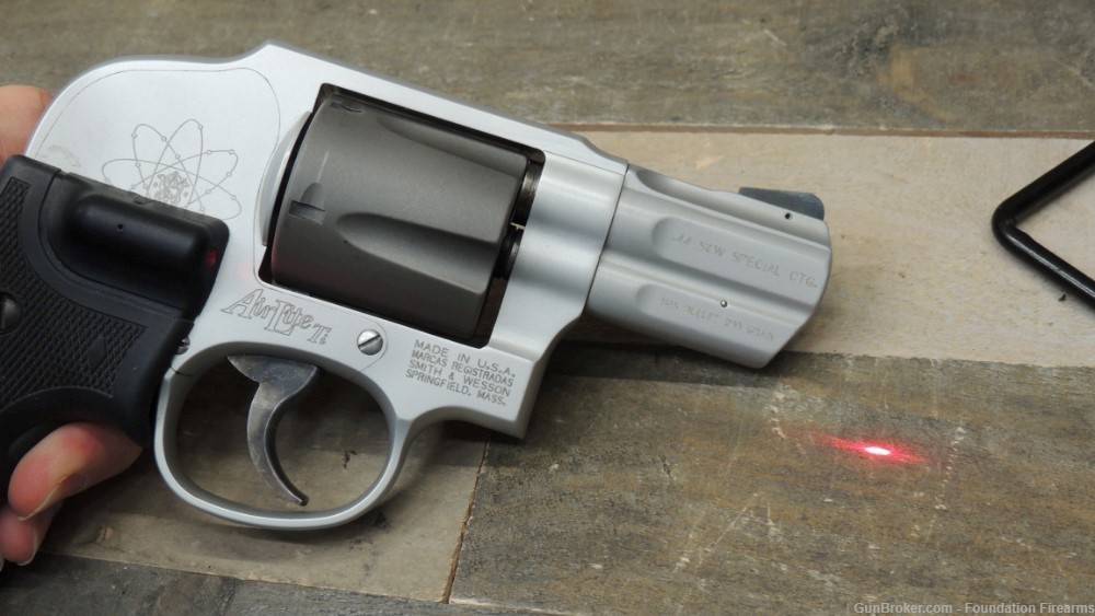 Smith & Wesson 296 Airlite Ti .44 S&W Special 2.5” Double Action Revolver-img-3