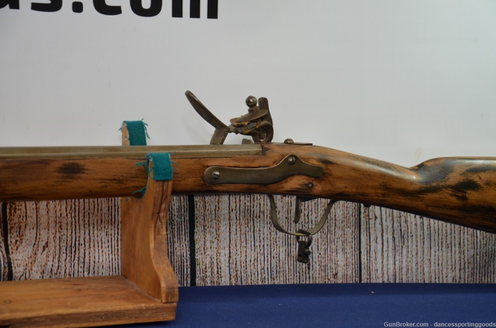 Unknown Belgian Flint Lock Rifle 50 Cal 51" BBL - FAST SHIP-img-9