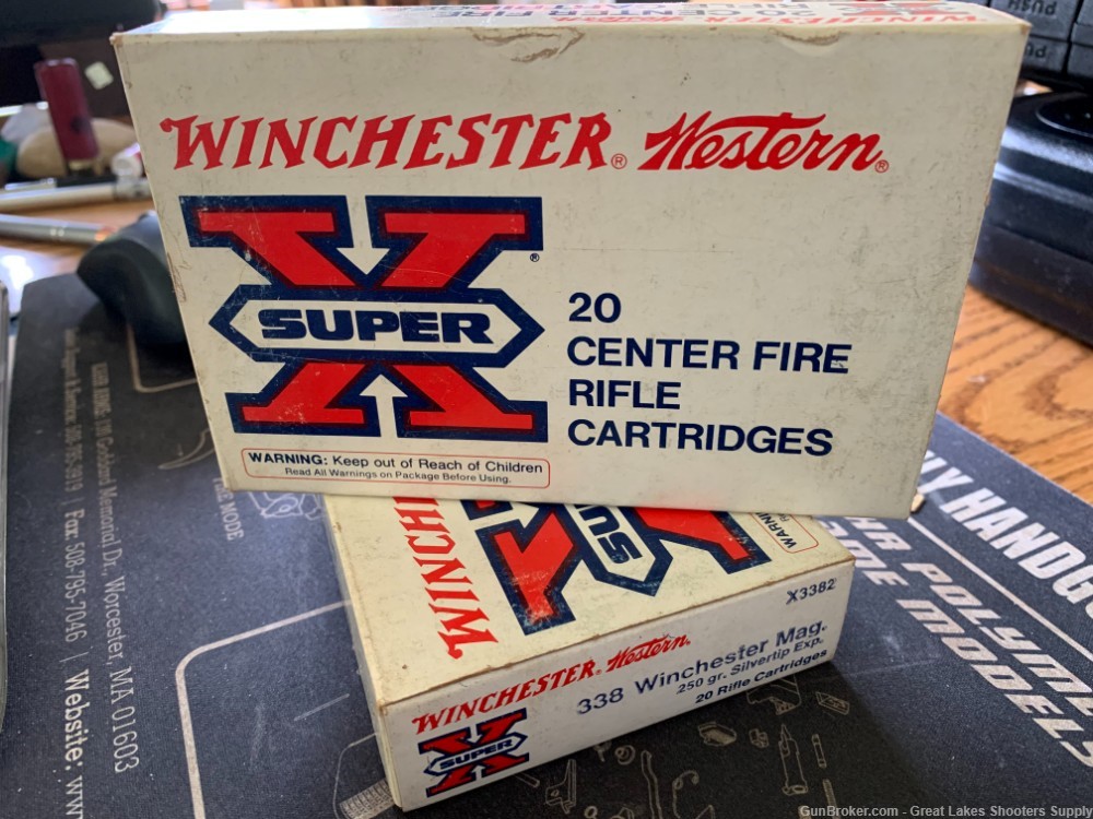 Winchester Silvertip 338 Win Mag  250 gr (2-Box 40rds) RARE FIND-img-0