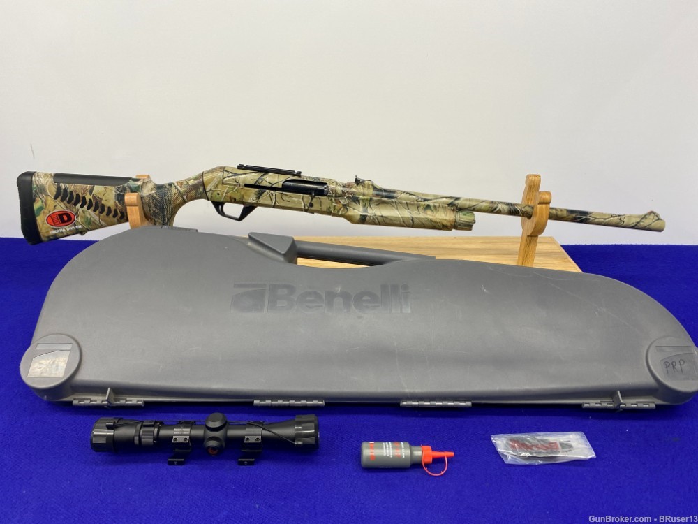 2008 Benelli Super Black Eagle II 12Ga Camo 24" *OUTSTANDING SLUG MODEL*-img-0