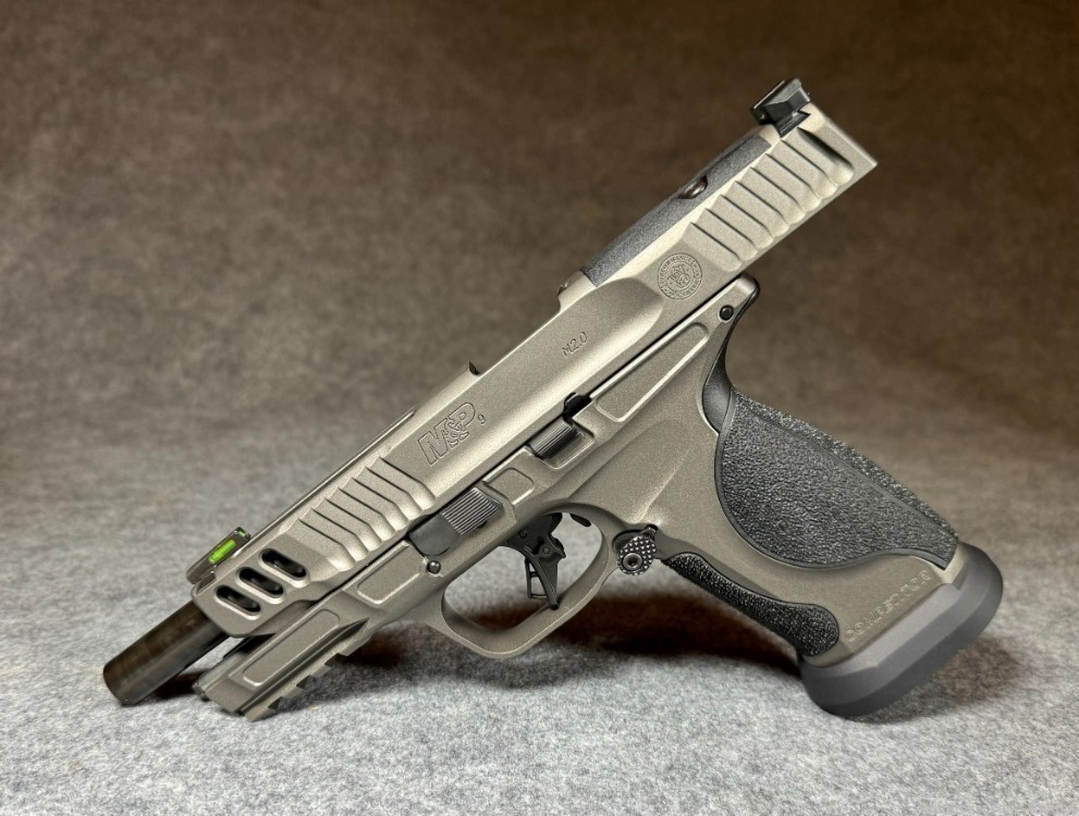 Smith & Wesson M&P9 Competitor 9mm Pistol - Optics Ready - Race Gun-img-0