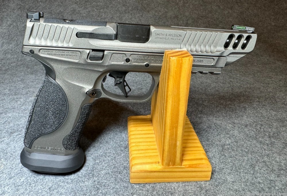Smith & Wesson M&P9 Competitor 9mm Pistol - Optics Ready - Race Gun-img-4