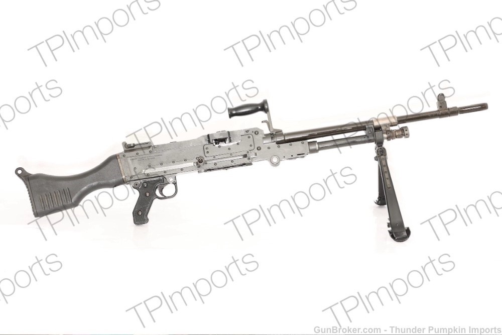 RARE Transferable Factory FN Belgium MAG58 M240B 7.62 Beltfed Machinegun-img-8