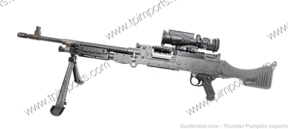 RARE Transferable Factory FN Belgium MAG58 M240B 7.62 Beltfed Machinegun-img-18