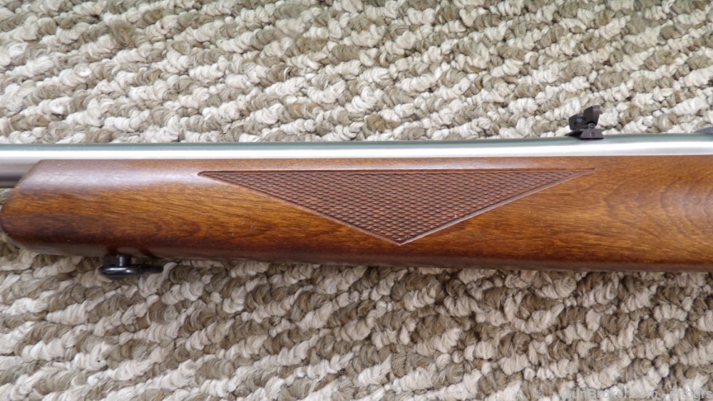 Ruger K 10/22  22 LR Stainless  Walnut Wood 10rd Mag  older model -img-11