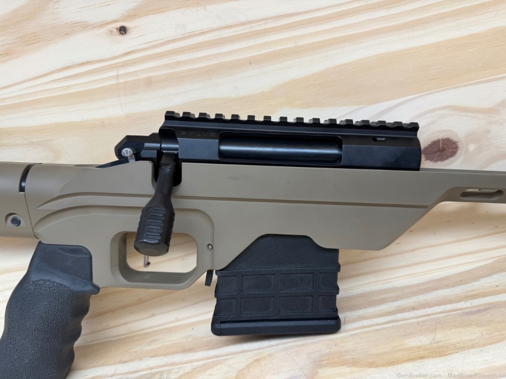 NEW AERO SOLUS ACTION S/A RECEIVER W/ MDT LSS-XL CHASSIS & TRIGGERTECH-img-1