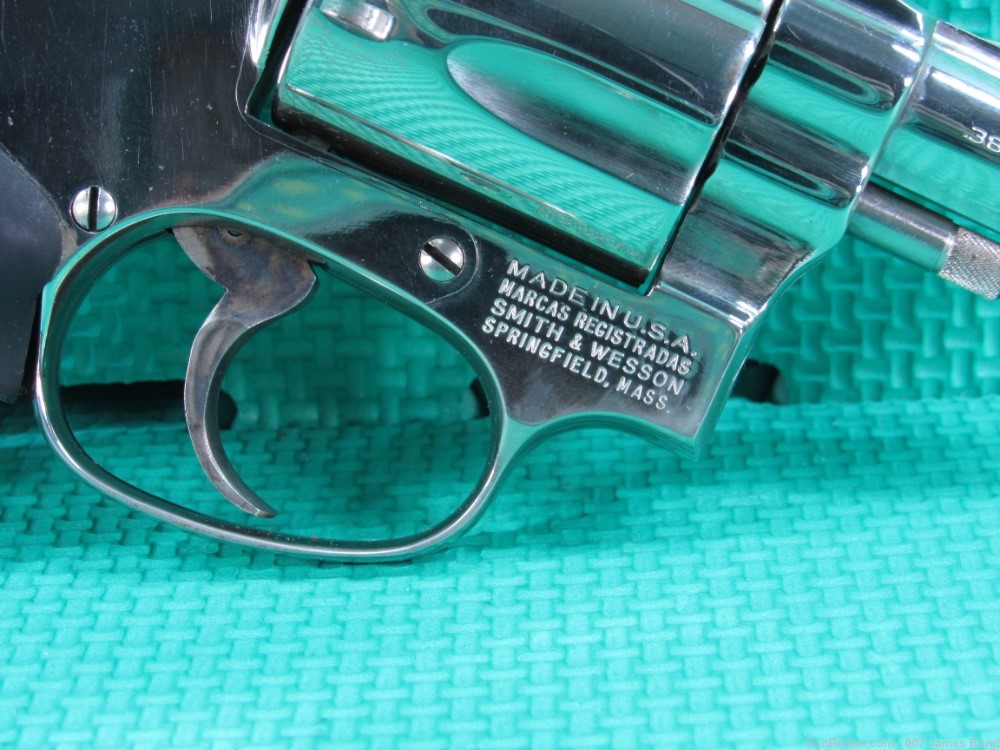 Smith & Wesson Pre-Lock Model 36 No Dash 38 Special Nickel Made in 19XX -img-15