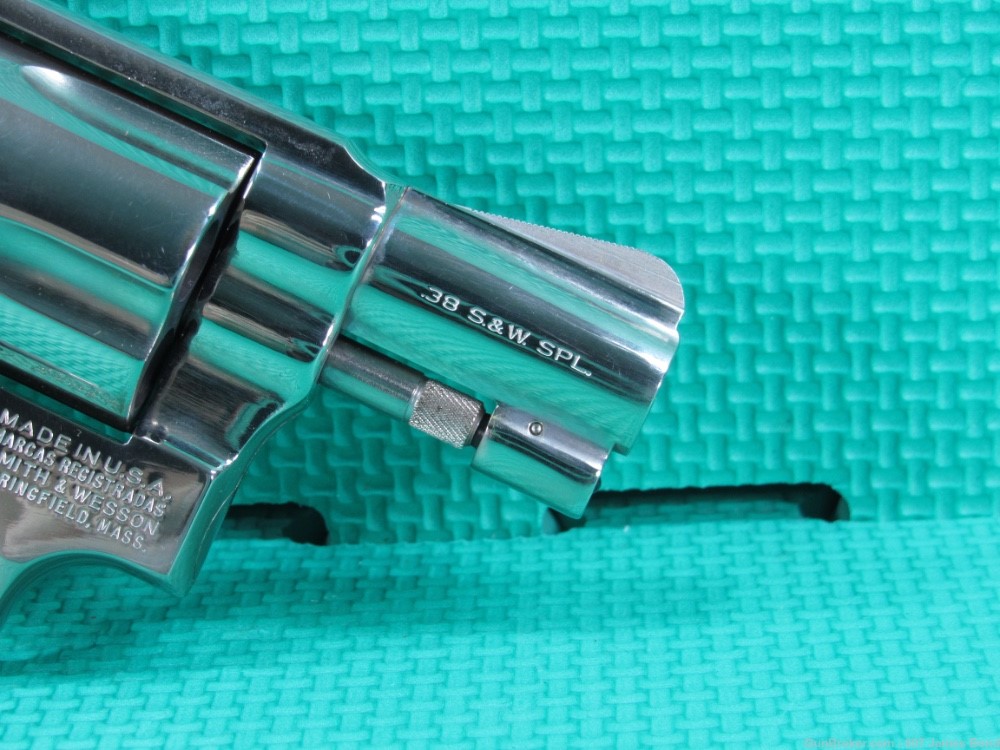 Smith & Wesson Pre-Lock Model 36 No Dash 38 Special Nickel Made in 19XX -img-13