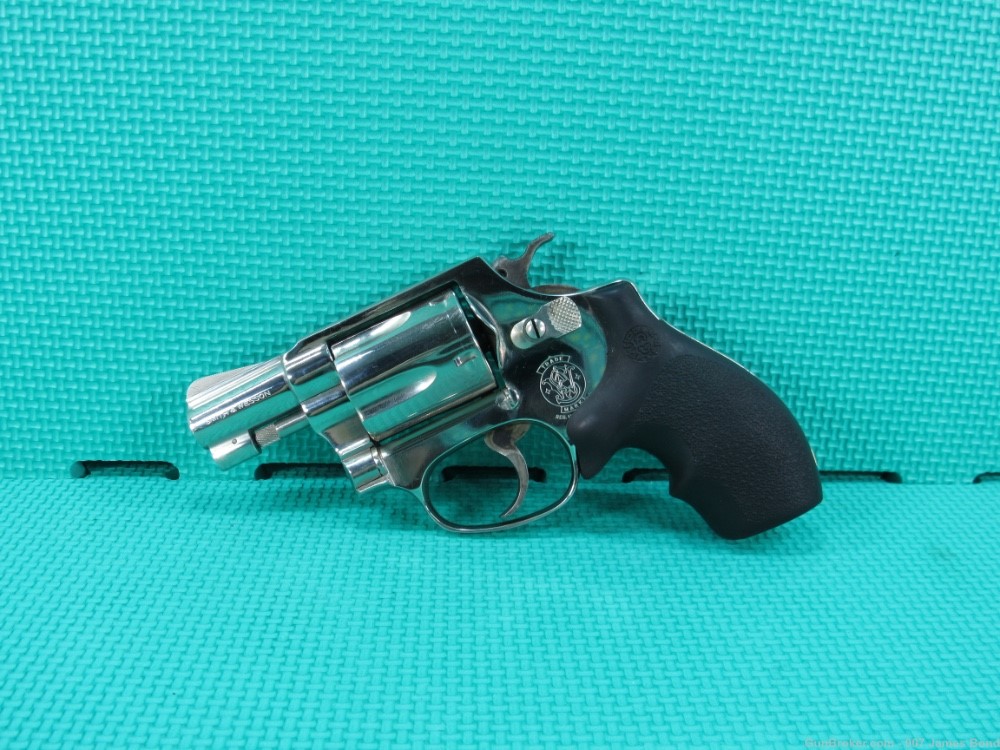 Smith & Wesson Pre-Lock Model 36 No Dash 38 Special Nickel Made in 19XX -img-5