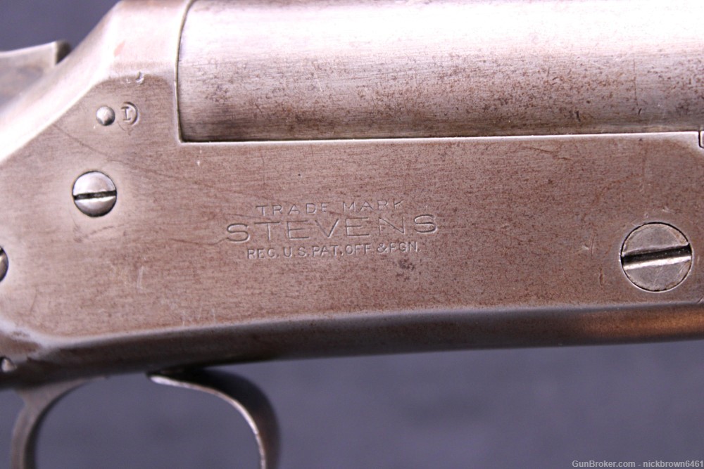 J. STEVENS SINGLE SHOT 12 GAUGE 30" FIXED MODIFIED CHOKE BREAK OPEN-img-12
