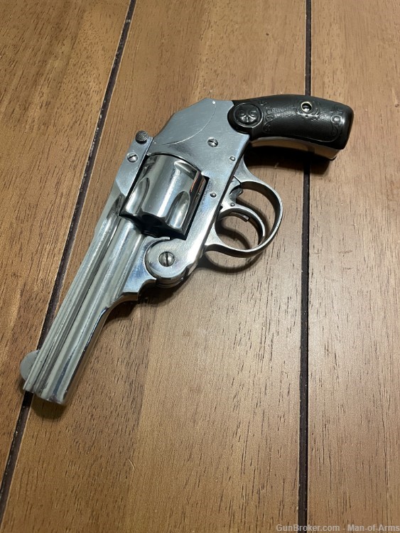 Iver Johnson Safety Hammerless .38S&W Antique Revolver NO FFL Needed -img-4