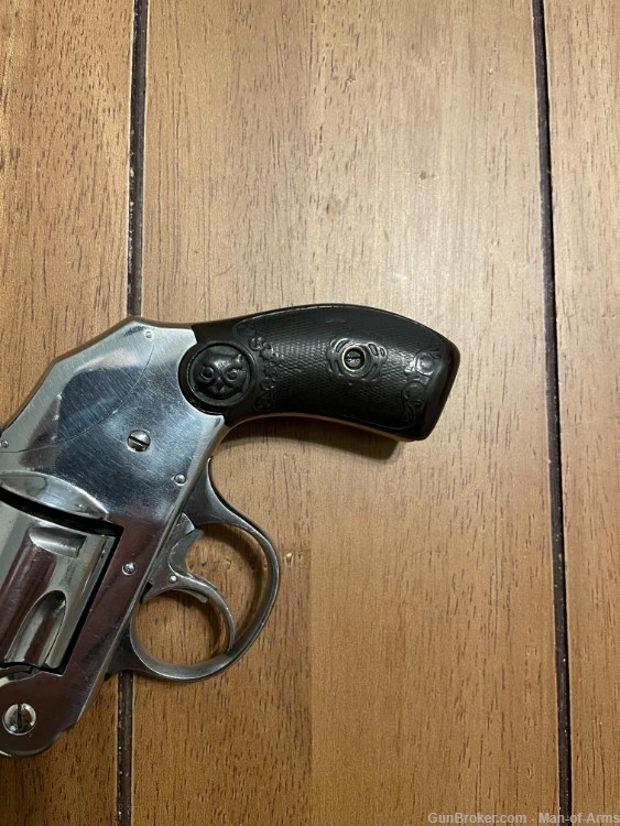 Iver Johnson Safety Hammerless .38S&W Antique Revolver NO FFL Needed -img-3