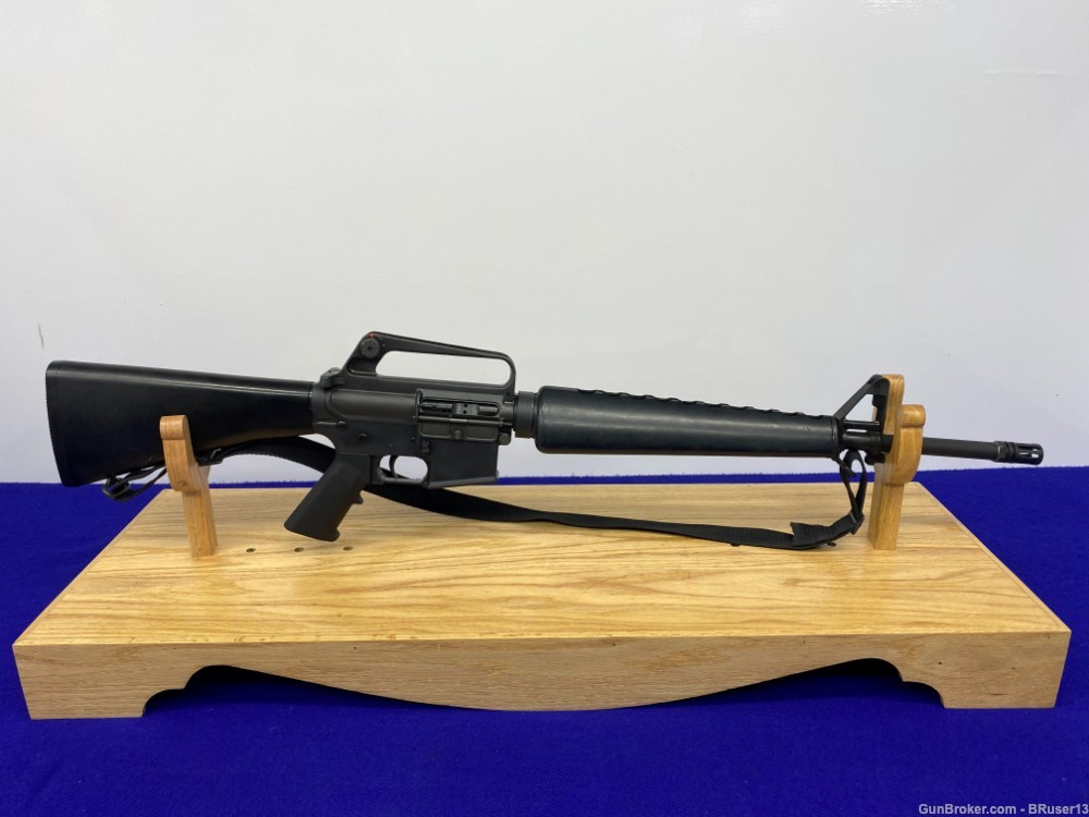 1974 Colt AR-15 SP1 5.56 Black 20" *ULTRA RARE/DESIRABLE PRE-BAN MODEL*-img-0