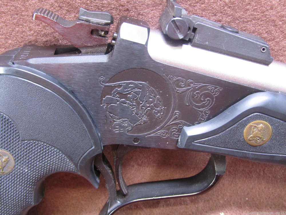 Thompson Center Arms Contender 35 Rem Super 14 Top Break Single Shot Pistol-img-7