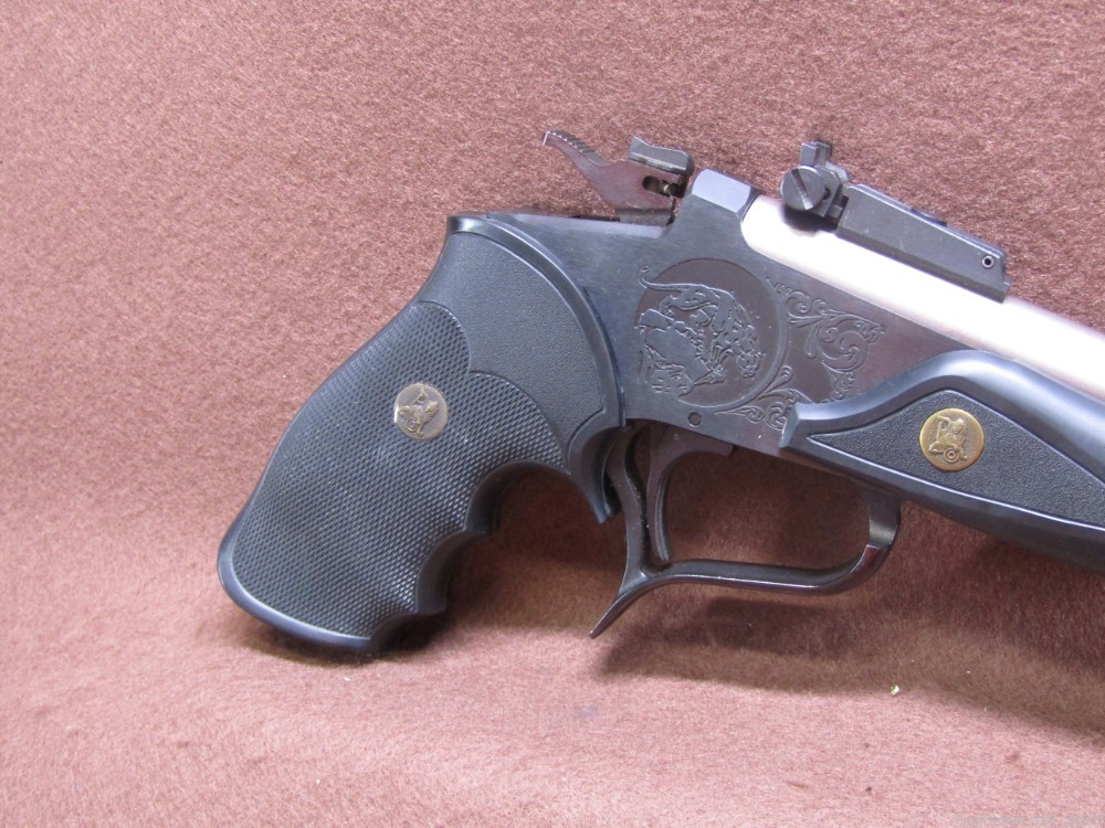 Thompson Center Arms Contender 35 Rem Super 14 Top Break Single Shot Pistol-img-1
