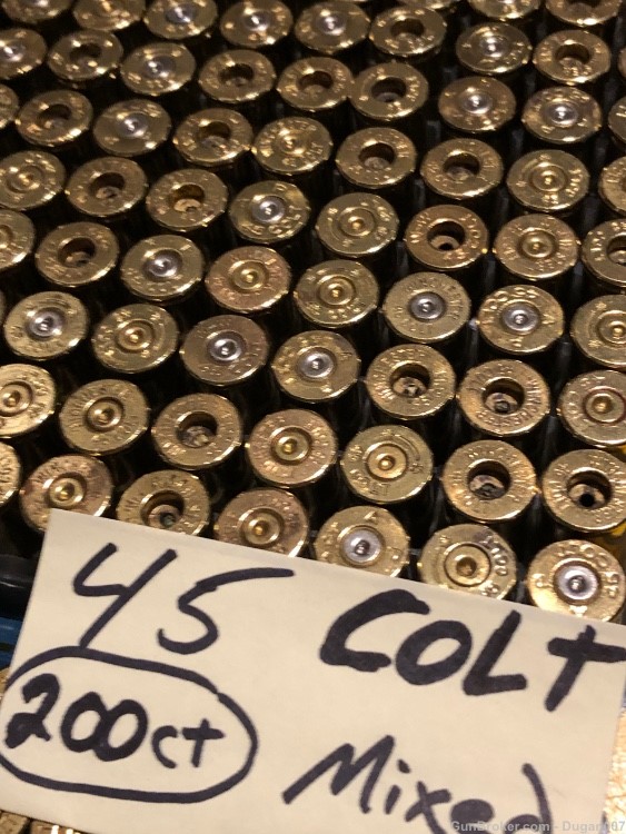 45 Colt brass 45LC 45 long colt mixed headstamped -img-2