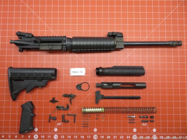 Smith & Wesson M&P15 with Ruger Sight 5.56 Nato 1/9 Repair Parts #19063-SE-img-0