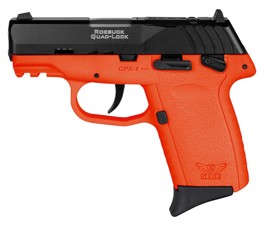 SCCY Industries CPX-1 Gen3 RDR 9mm Pistol 3.10 10+1 Orange CPX1CBORRDRG3-img-1