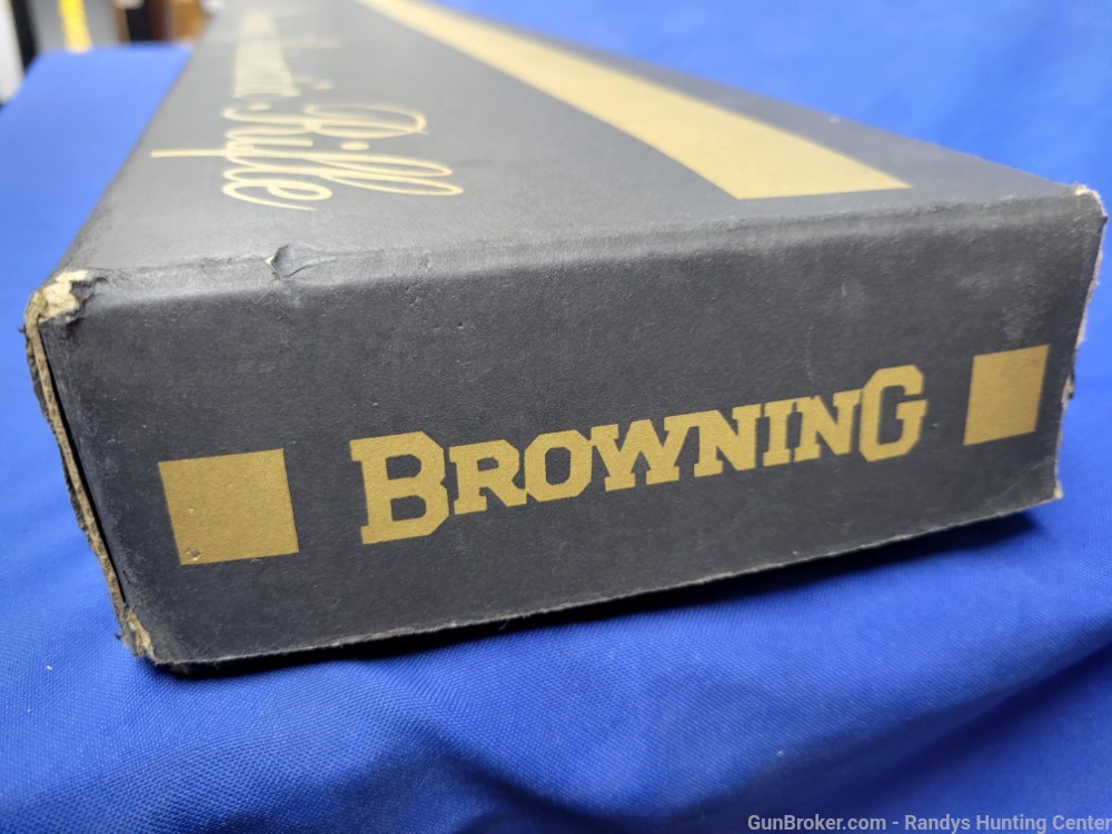 Browning BAR Collectible Old Box for .30-06 Belgium Made Rifle-img-4